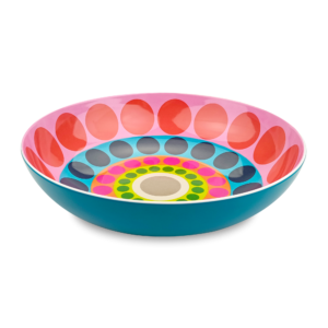French Bull Dial 11.75" Salad Bowl
