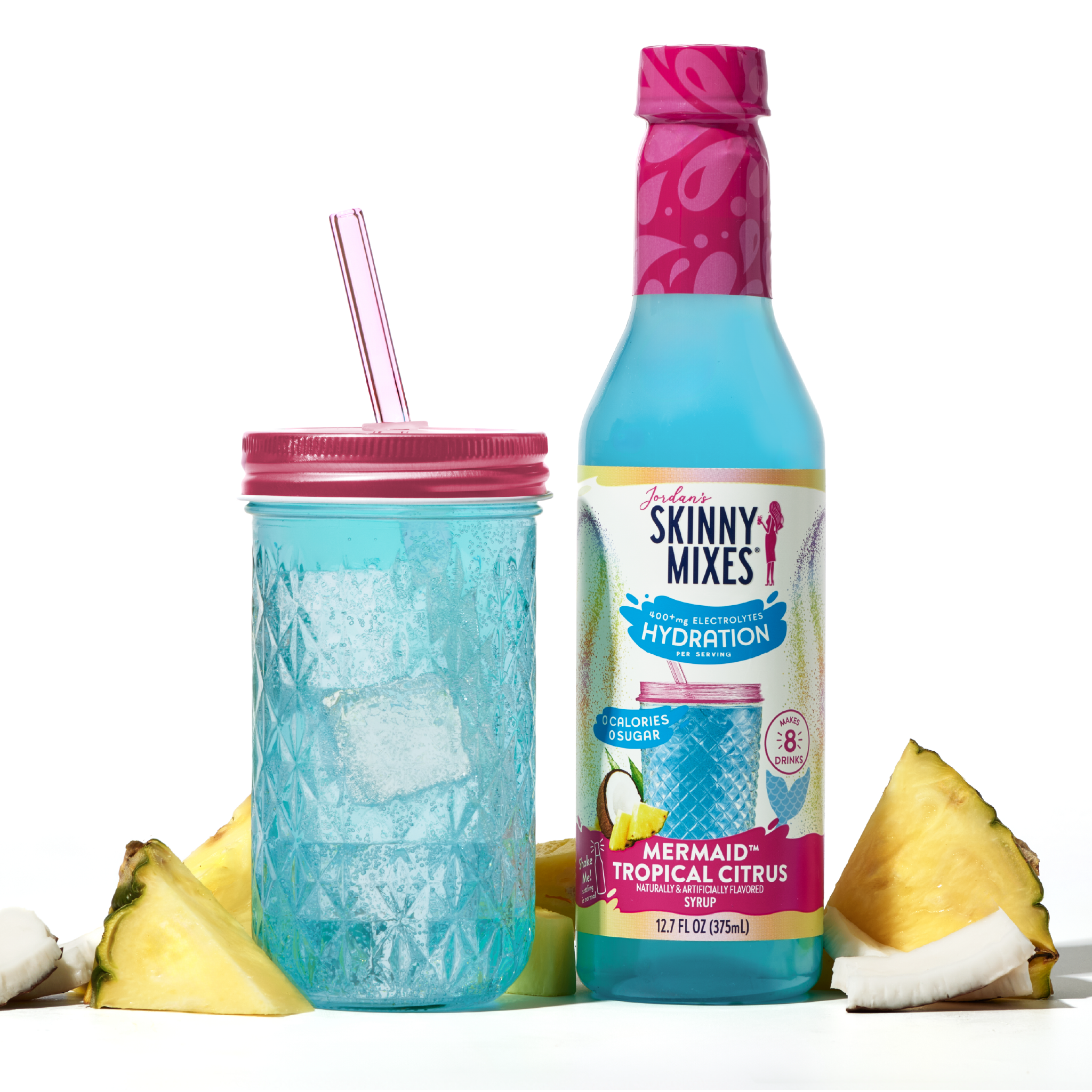 Sugar Free Mermaid Hydration Syrup with Electrolytes 375 ml 1 Sugar Free Mermaid Hydration Syrup with Electrolytes 375 ml