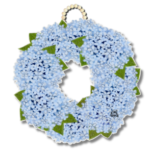 DK Hydrangea Wreath Door Hanger