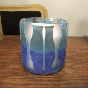 B's Knees Spa 2 Wick Blue Ombre