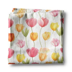 Floral Kitchen Flower Bloom Spring Summer Towel Mothers Day