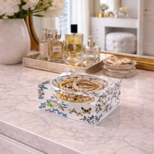 Maven Home Acrylic Bowl, Aura Kaleidoscope