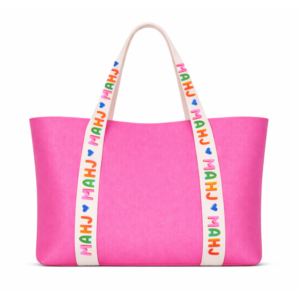 Mahjong Tote Bag Mahjong Tile Bag Leather | Pink *NEW*