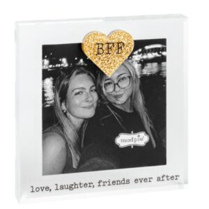 Mud Pie Gold Acrylic BFF Frame
