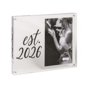 Mud Pie Established 26 Acrylic Frame