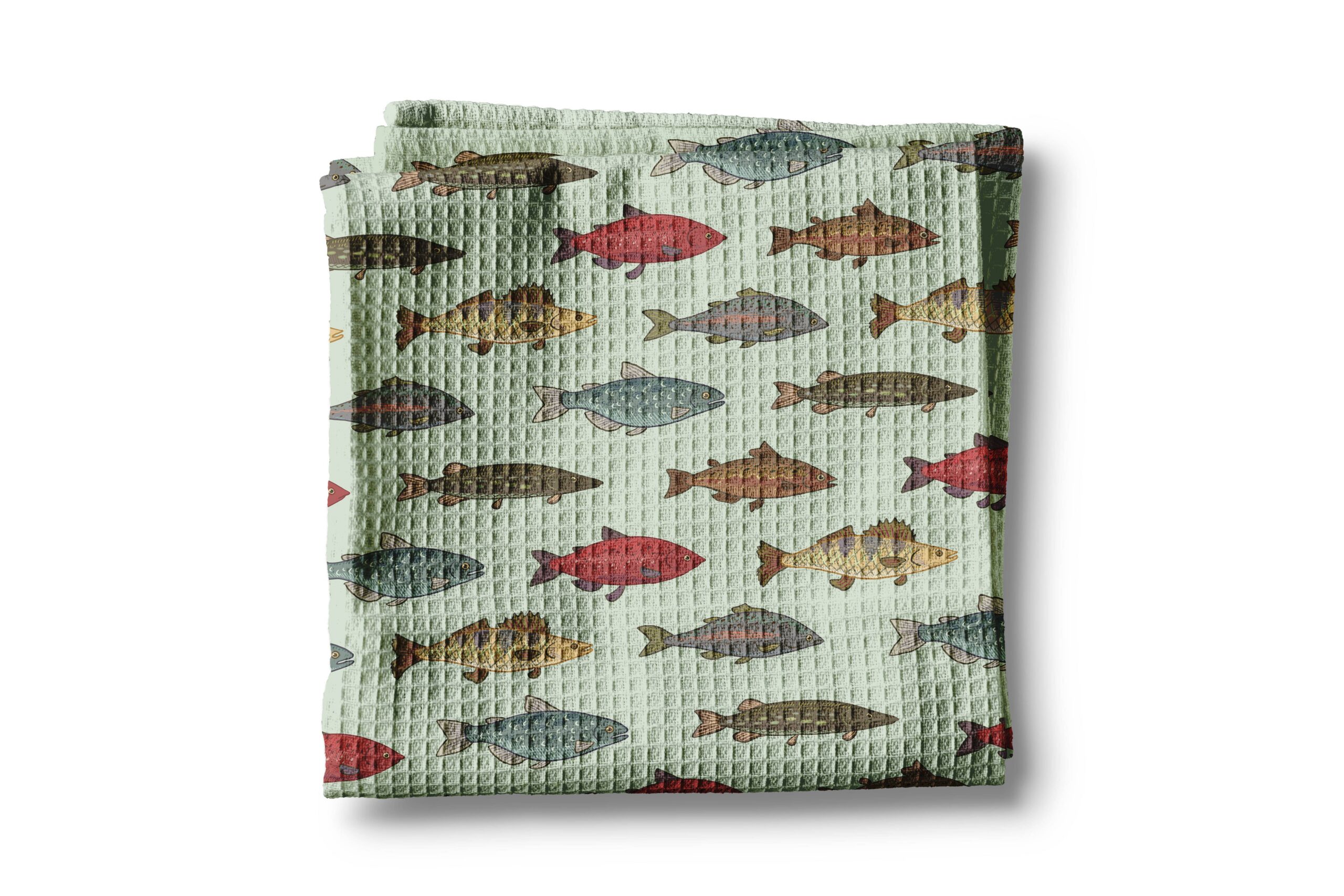 Canary Road Fathers Day Fish River Fisherman Cabin Kayak Kitchen Towel 1 Canary Road Fathers Day Fish River Fisherman Cabin Kayak Kitchen Towel