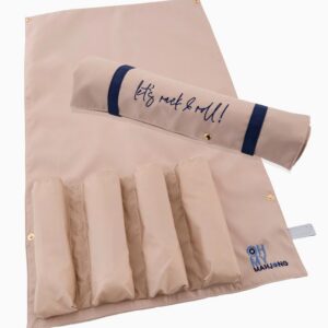 Oh My Mahjong Tan Let's Rack & Roll Bag