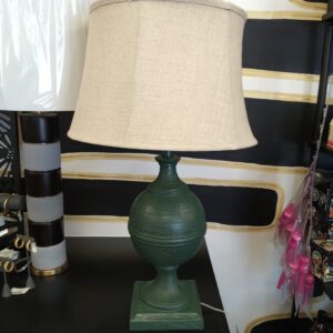Crestview Green Lamp