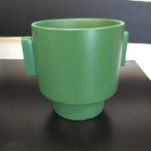 Short Green Vase
