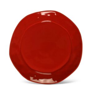 Skyros Cantaria Salad Plate in Poppy Red