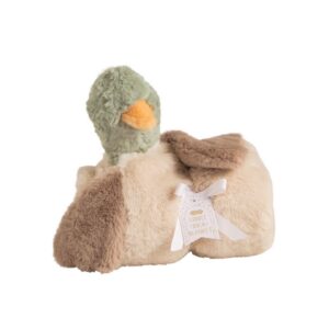 Mud Pie Cuddle Mallard Blanket