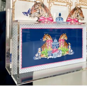 Avery Vaughan 85 Taylor Gray Trinket Tray 11x5.5