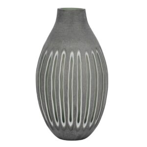 Elevarre 17'' Abbot Large Green Glass Vase