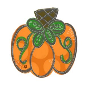Dk Design Polka Dot Pumpkin Mini 2026