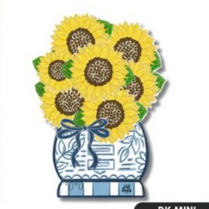 Dk Design Sunflower Pot Mini