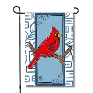 Dk Design Blue And White Cardinal Garden Glam