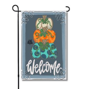 Dk Design Blue Pumpkin Stack Glam