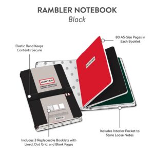 Hunter Rambler Notebook - Black