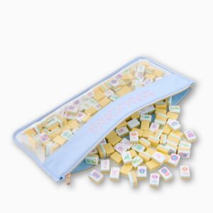 Oh My Mahjong Light Blue Bag