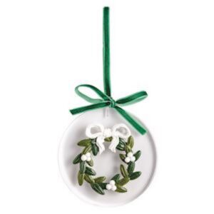 Mud Pie Wreath Acrylic Ornament