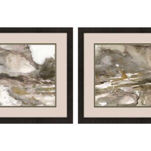 Avery Vaughan 67 Paragon Urban Reflection by Chang 2 Piece Framed Abstract Art Print 18 in. x 18 in