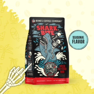 Bones Coffee Shark Bite Coffee | 12oz | Whole Bean & Ground