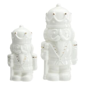 Santa Barbara Ceramic Nutcracker Set
