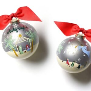 Coton Colors O Holy Night Colored Glass Ornament