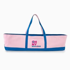 Oh My Mahjong Pink Mat Storage Bag