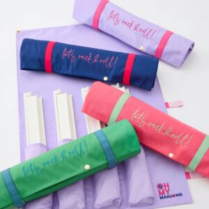 Oh My Mahjong Pink Rack & Roll Bag
