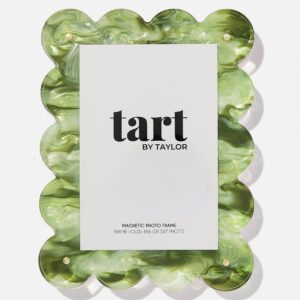 Tart Green Marbled Acrylic Picture Frame