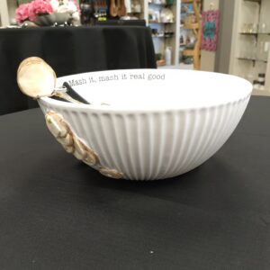 Mud Pie Potato Bowl, Decorative Plate, Holiday Serveware, Hostess Gift, Serving Dish, Seasonal Table Decor