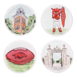 Glory Haus Arkansas Coaster Set/4