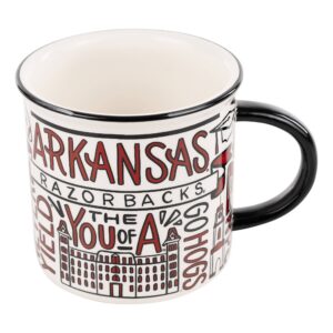Glory Haus Arkansas Collage Campfire Mug