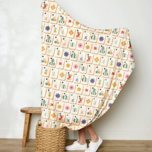 Geometry Tile Toss Butter Blanket