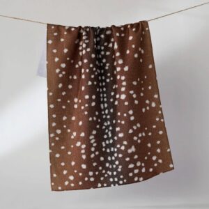 Geometry Doe Trail Tea Towel