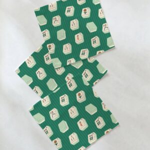 Geometry Tile Flow Dishcloth Set