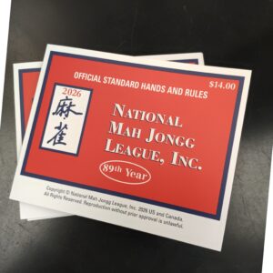National Mahjong League 2026 Card