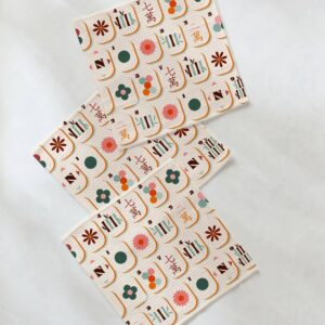 Cypress Tile Toss Dishcloth Set