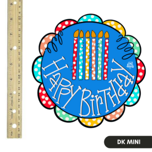 DK Design Birthday Circle Mini