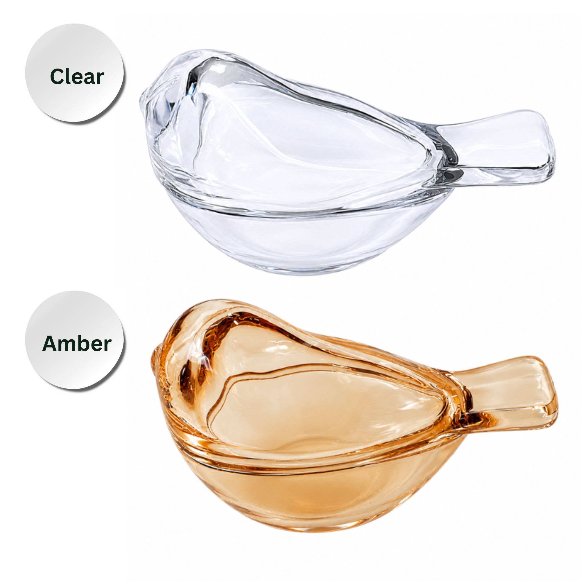 Glass Bird Dice Holder – Mahjong Game Accessory 1 Glass Bird Dice Holder – Mahjong Game Accessory