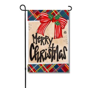 DK Designs navy plaid flag