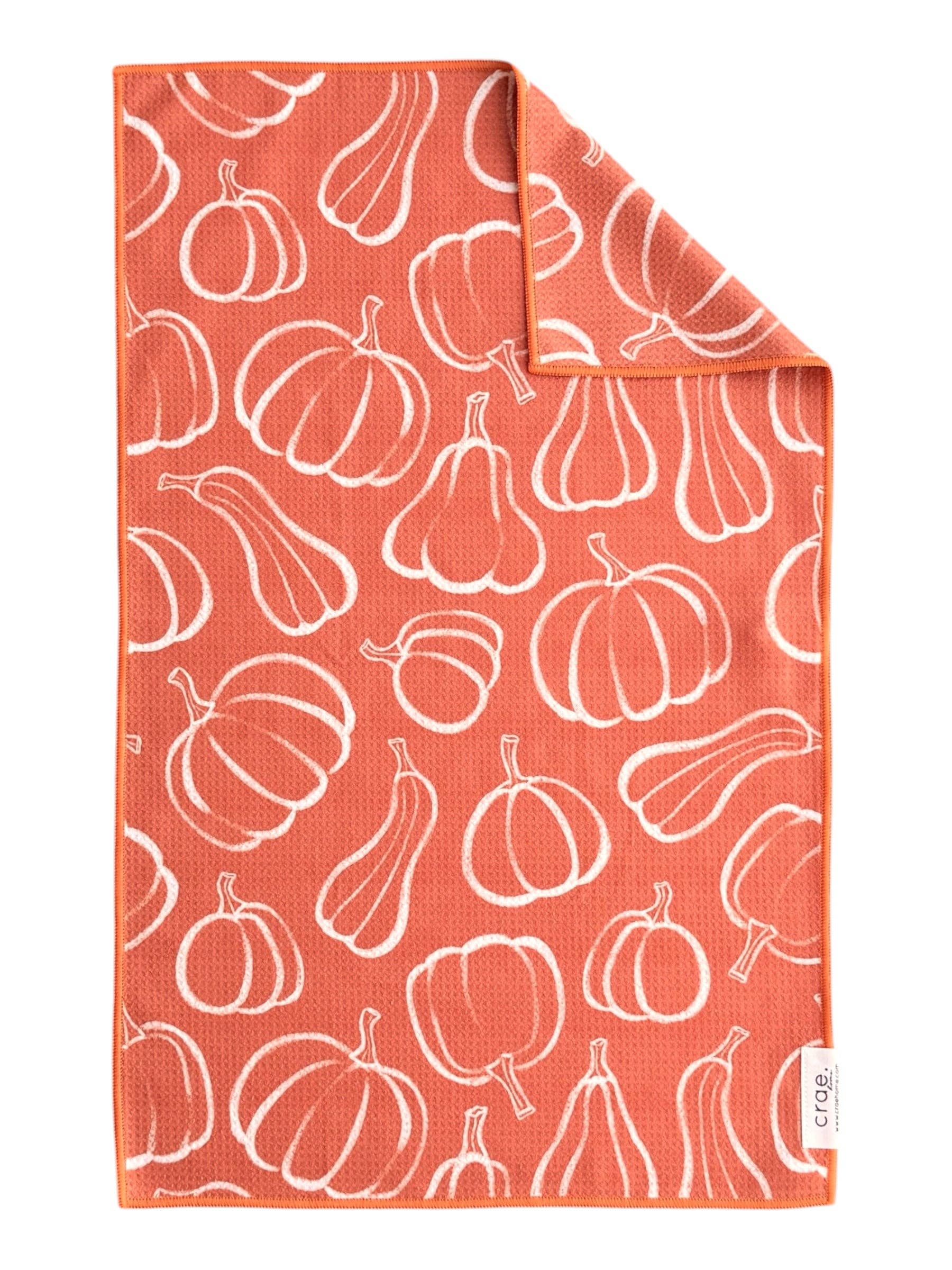 Crae Squash Squad: Double-Sided Hand Towel 1 Crae Squash Squad: Double-Sided Hand Towel