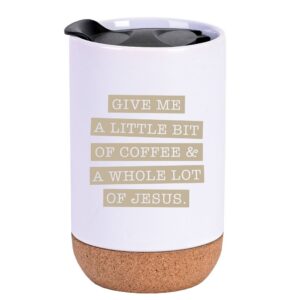 Cork Bottom Tumbler Coffee Lot Of Jesus