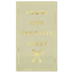 Santa Barbara Design Christmas Napkin - Favorite Guest
