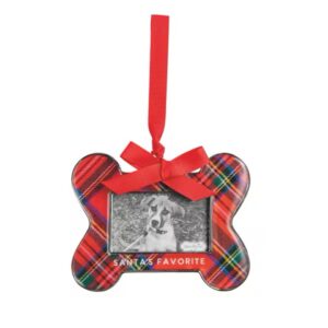 Mud Pie Santas Favorite Frame Ornament