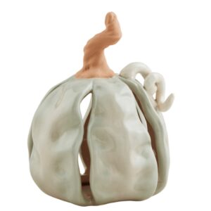 Mud Pie Large Stoneware Pumpkin Sitter