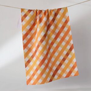 Geometry Haybales Tea Towel - Halloween 2026