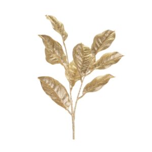 Platinum Magnolia Leaf Spray