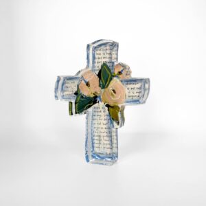 Lauren Dunn Marriage Acrylic Cross